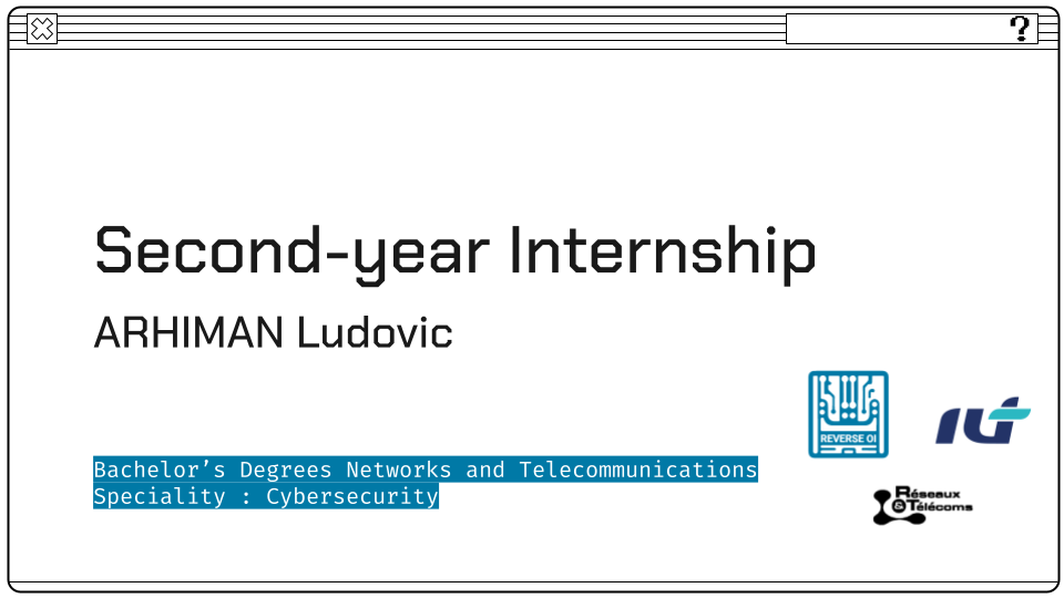 Second-Year Professional Internship Abstract